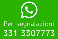 Invia segnalazioni con Whatsapp Whatsapp logo