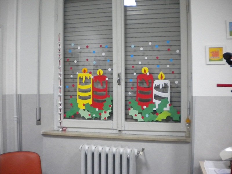 Le decorazioni dei bambini della anna frank nei reparti for Decorazioni natalizie per bambini scuola primaria