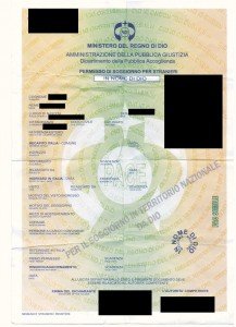 Mostra ai carabinieri permesso di soggiorno rilasciato dal “regno di ... Controllo permesso soggiorno online