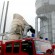 L'intervento sul silos dopo l'esplosione