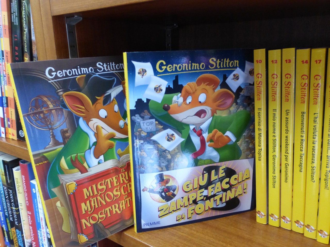 Geronimo Stilton sfida le “50 sfumature” I libri più amati dell'estate