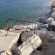 Il lungomare nord a Porto Recanati minacciato dall'erosione marina