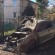 L'auto bruciata il 29 gennaio a Montecosaro
