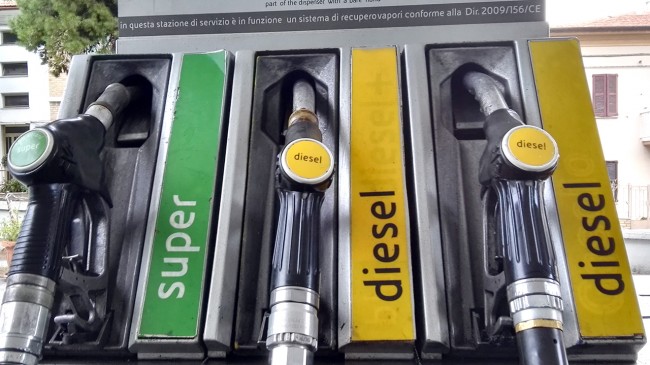 benzina diesel carburante