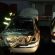 Le due auto bruciate a Corridonia