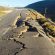Un tratto a Castelluccio danneggiato dal terremoto