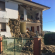 Una casa semi crollata a Penna San Giovanni