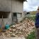 Lamberto Sbardellati nella sua proprietà ad Aschio, colpita dal terremoto