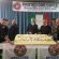L'incontra tra la delegazione di Caldarola e i volontari a Riccione. Al centro il sindaco Luca Maria Giuseppetti