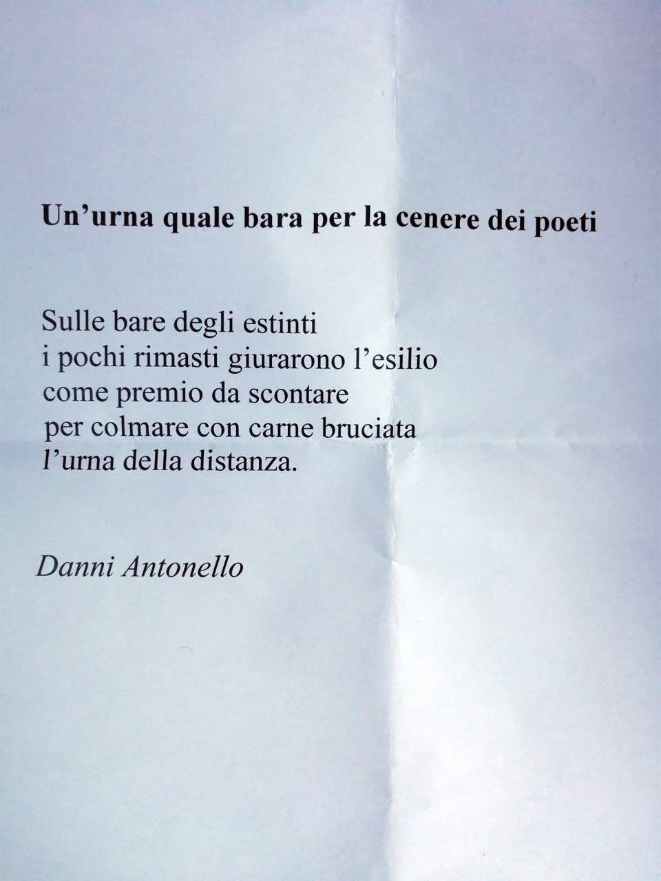 Poesie E Lacrime Per Danni Commemorazione In Piazza Cronache Maceratesi