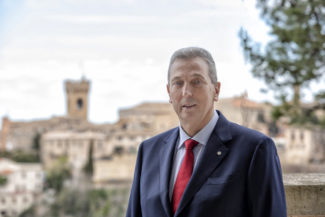 Il sindaco di Recanati, Antonio Bravi