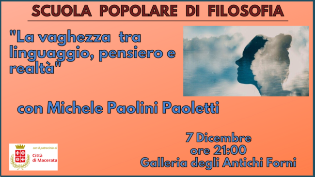 La vaghezza tra linguaggio pensiero e realt Cronache Maceratesi