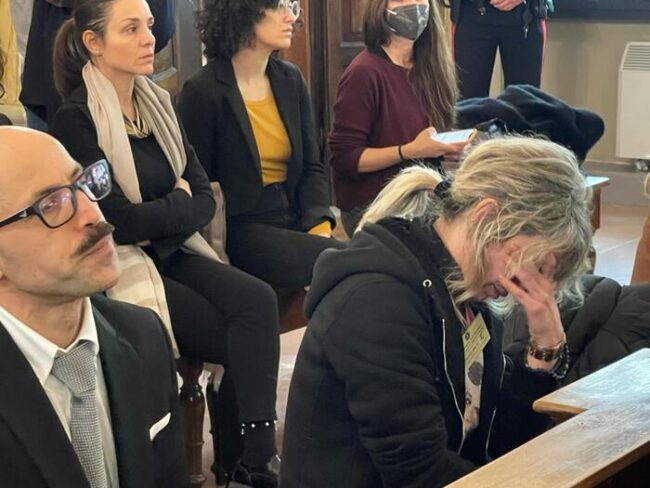 pamela-processo-bis-oseghale-alessandra-verni-foto-ansa