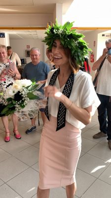 Corona d'alloro per Alessia Vitali, ingegnera del veicolo ...