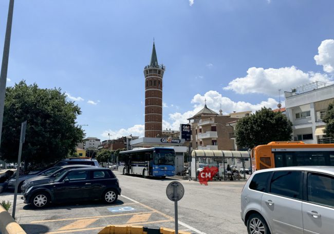piazzale cristo re parcheggio bus - archivio arkiv civitanova - FDM