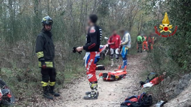 fabio-elmi-incidente-caprioli-enduro-moto-cingoli