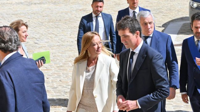 SviluppoMarche_GiorgiaMeloniFrancescoAcquaroliAntonioTajani