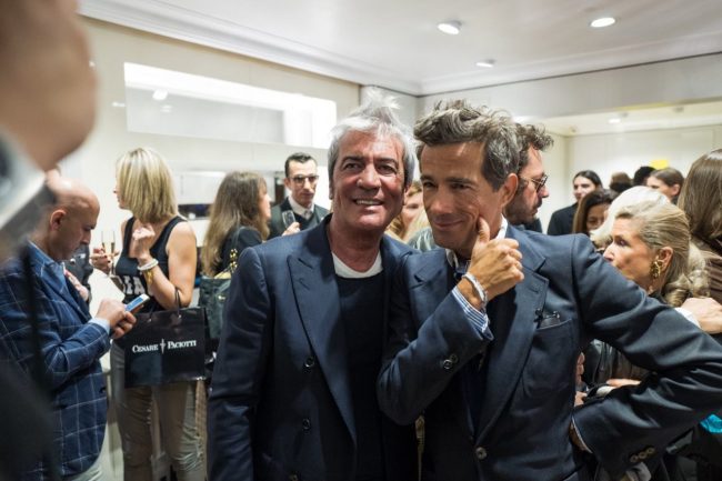 Cesare-Paciotti-e-il-designer-Vincet-Darre-dal-profilo-Facebook-dello-stilista