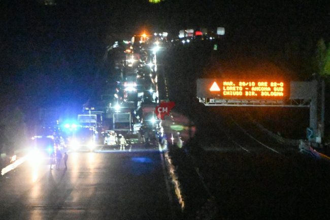 assalto portavalori - autostrada a14 - porto recanati - FDM (2)