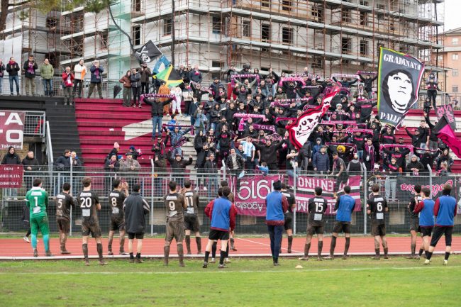 Tifosi Tolentino e giocatori