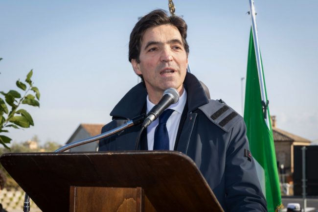 Acquaroli inaugurazione sottopasso