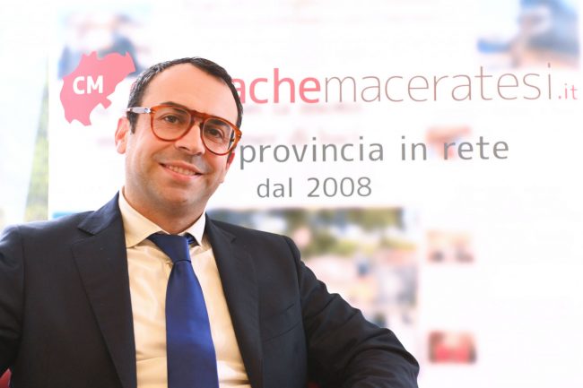 mattia orioli candidato sindaco in redazione - macerata - FDM (1)