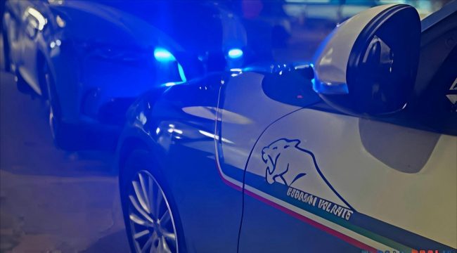 polizia notte archivio arkiv