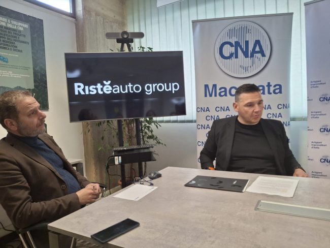 Lorenzo Risté e Leonardo Virgili di CNA