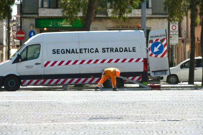 RIFACIMENTO STRISCE PIAZZA XX SETTEMBRE CCIVITANOVA (4)