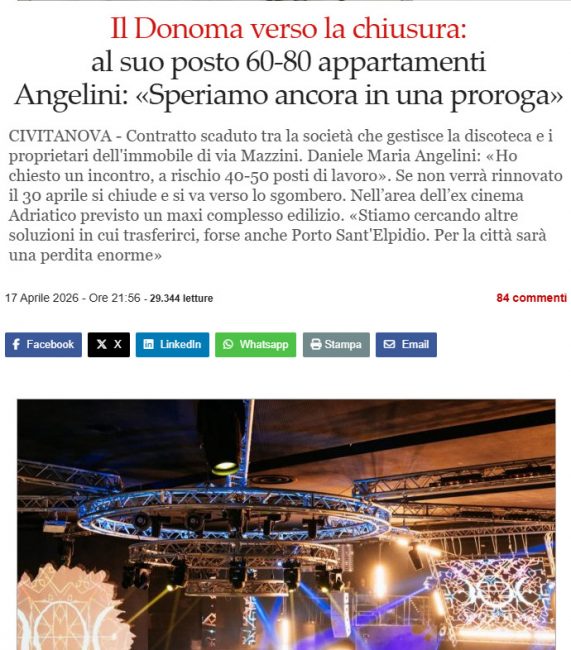 donoma cronache 17 aprile