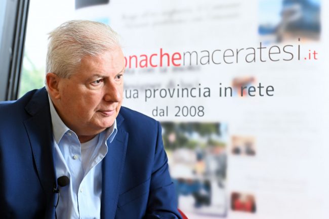 giordano ripa candidato - intervista in redazione - macerata - FDM (2)