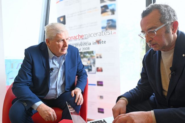 giordano ripa candidato - patrassi - intervista in redazione - macerata - FDM (1)