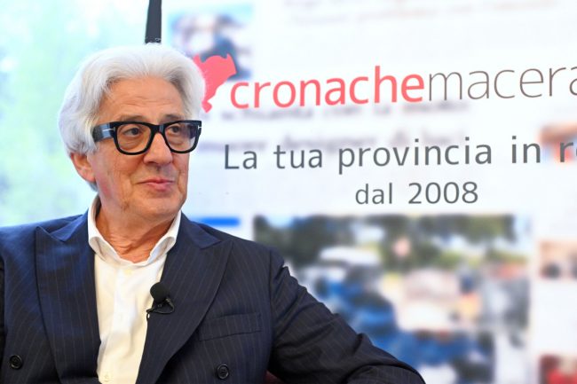 sandro parcaroli in redazione cm - macerata - FDM (2)