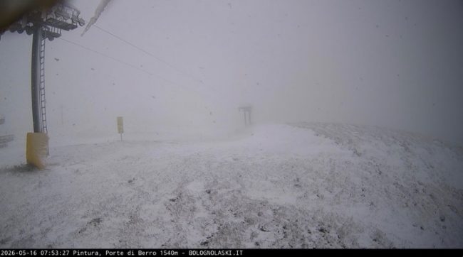 bolognola ski nevicata maggio 20264