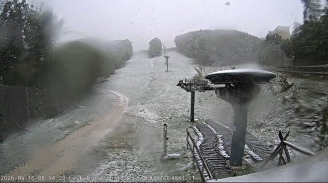 bolognola ski nevicata maggio 20265