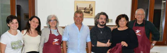 luca mezzabotta con l'amministrazione di Sant'Angelo in Pontano