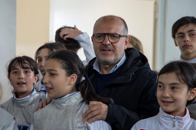 riccardo sacchi inaugurazione palestra arti marziali maggio 2026
