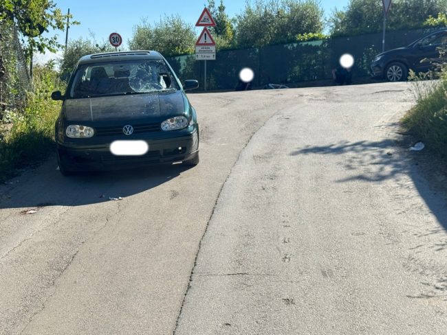 scontro auto bici (2)