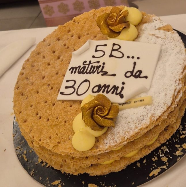 torta 30 anni dal diploma