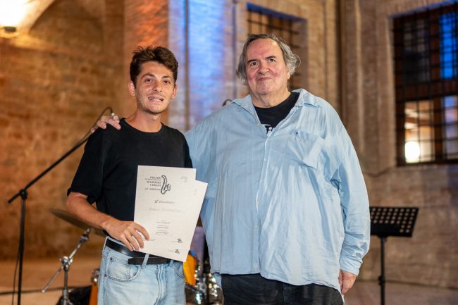 Andrea Paternostro con Massimo Manzi