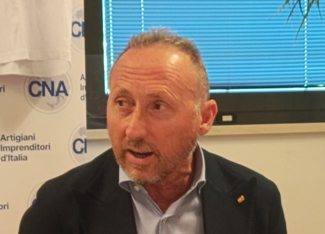 Il presidente Cna, Giglietti