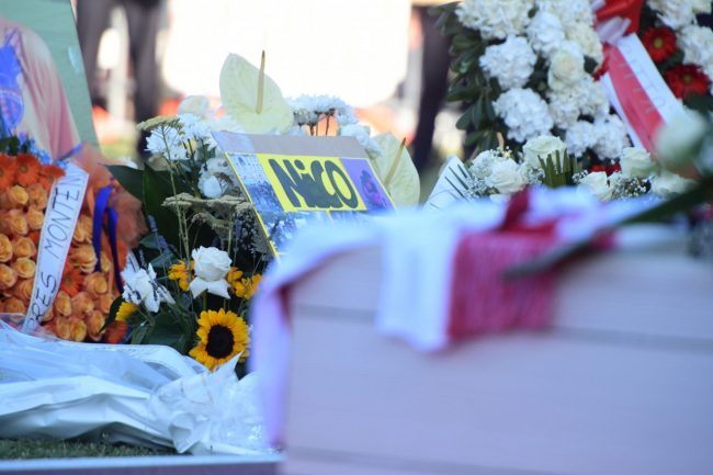 funerale 3 ragazzi incidente superstrada - stadio macerata - FDM (16)