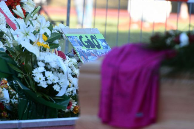 funerale 3 ragazzi incidente superstrada - stadio macerata - FDM (17)