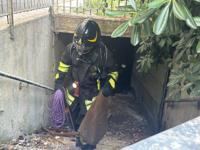 incendio green leaves carabinieri vigili del fuoco porto recanati (4)