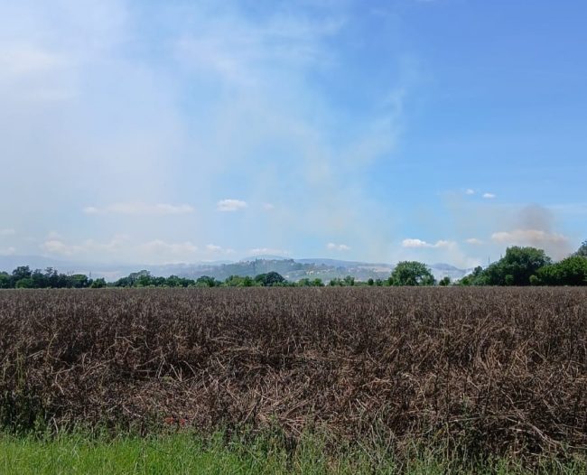 incendio spento abbadia