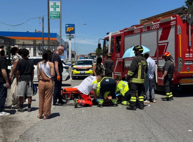 incidente auto moto adriatica (3)