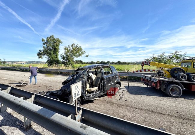 incidente mortale superstrada - nicolas clabrese christian perugini - polstrada morrovalle - FDM (30)