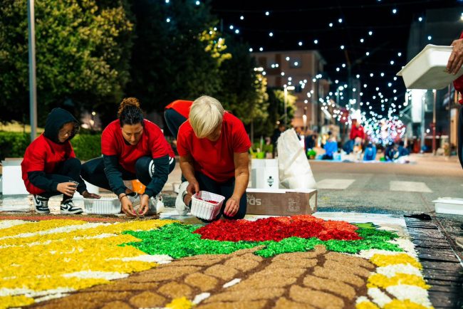 infiorata corpus domini castelraimondo 3