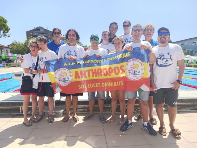 1. il gruppo anthropos ai campionati