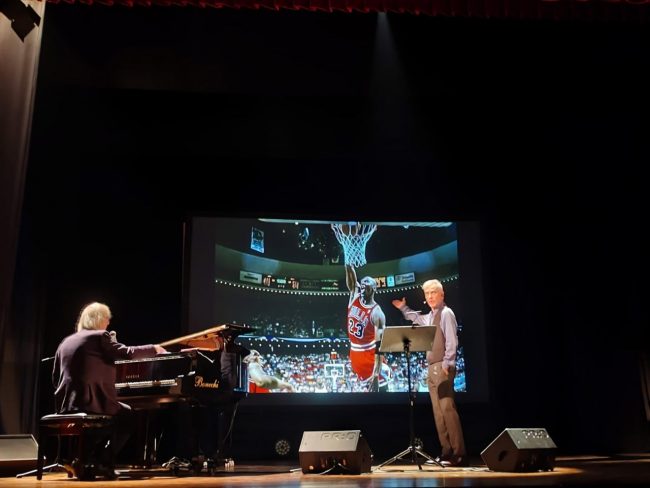 Alessandro Nidi e Federico Buffa sul palco per Number 23